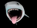 Sharkie screams like Talking Tom (again)