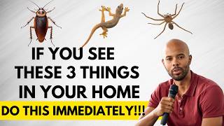 WARNING⚠️If You See These 3 Things In Your House Do This Immediately.