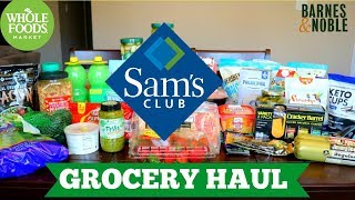 SAM'S CLUB GROCERY HAUL - KETO FRIENDLY - LARGE FAMILY ON A BUDGET