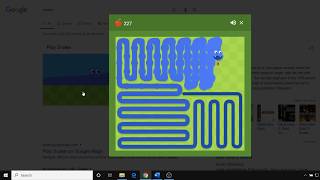 252 google snake cheat demo (38 seconds)