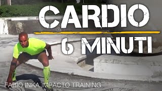 CARDIO FITNESS A CASA IN 6 MINUTI / ALLENAMENTO / ESERCIZI