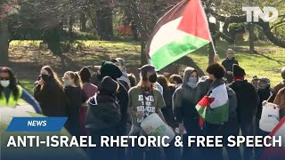 Hundreds of protesters arrested as debate over anti-Israel rhetoric, free speech emerges