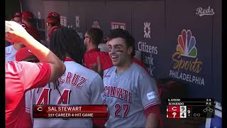 Sal Stewart’s MASSIVE Home Run as Heard on All Broadcasts