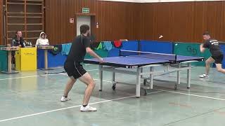 Panzer vs Jobst 1 20220430 SB Versbach 3 vs TTC Rugendorf Relegation Table Tennis Stativ 15