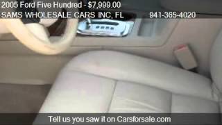 2005 Ford Five Hundred SEL - for sale in SARASOTA, FL 34234