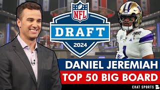 Daniel Jeremiah’s 2024 NFL Draft Big Board: Top 50 Prospect Rankings Ft Caleb Williams & Rome Odunze