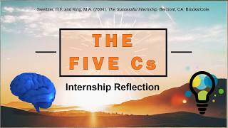 Internship Reflection Tutorial