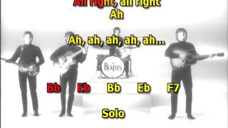 Revolution Beatles Best Karaoke Instrumental Lyrics Chords Cover Chords