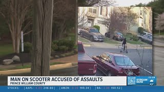 Prince William County police looking for sexual assault suspect riding around on a scooter