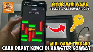 Mini Game Hamster Kombat Terbaru Hari Ini Selasa 3 September 2024 | Combo Daily Cipher Update