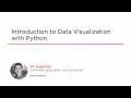 Course Preview: Introduction to Data Visualization with Python