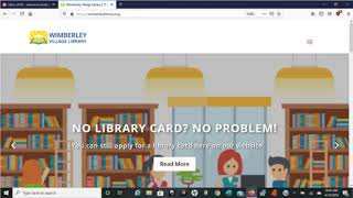 How to get a library card online