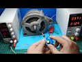 Car Alternator converted to DC Motor with High Torque using BLDC Controller Torque and Speed Adj.