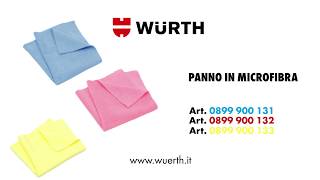 Panni in microfibra per la pulizia di interni ed esterni auto | Würth