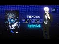Glow WaterMark Tutorial  - { After effects Tutoral }