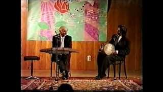 NEW, Maestro Faramarz Payvar and Qmars Piraglu playing santoor in Stockholm 1997.