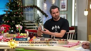 Han lever på slängd mat: ”Det är ett lyxliv” - Nyhetsmorgon (TV4)