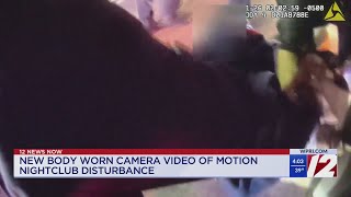 Body-worn camera footage shows Motion Nightclub disturbance