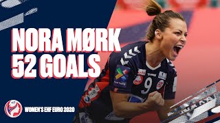 Nora Mørk | All 52 Goals at Women's EHF EURO 2020 | HD