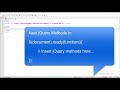 3  jQuery Syntax and Selector Intro
