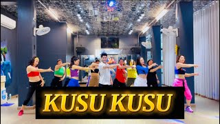 Kusu Kusu Dance | Nora Fatehi | Bollywood Zumba | Satyameva Jayate 2 | John A | Easy Dance Steps |
