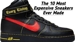 The 10 Most Expensive Sneakers Ever Made