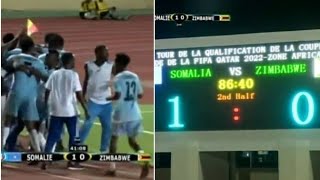 Goal kii Somalia Vs Zimbabwe 1_0 Somalia oo ugu dambeen Guul garte 🔥🔥🔥✊✊