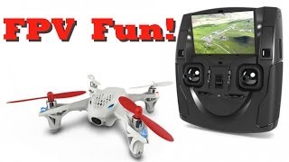 FPV Quadcopter Review- Hubsan H107D