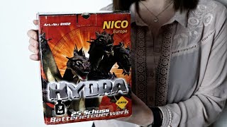 Neuheit Silvester 2017 Hydra XXL Batterie Nico Europe