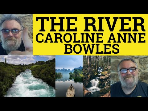 What is the theme of the poem River?