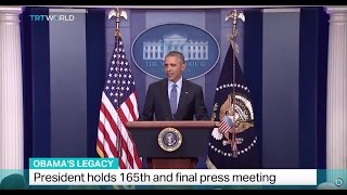 Obama's Legacy: President holds 165th final press meeting