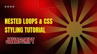 "Create Multiplication Tables (1 to 10) with JavaScript | Nested Loops & CSS Styling Tutorial"