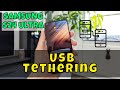 Usb Tethering Samsung Galaxy S24 Ultra || How to use USB tethering options || USB settings
