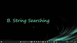 String properties & methods pt1