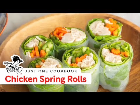 How To Make Chicken Spring Rolls (Recipe) バンバンジーの生春巻きの作り方 (レシピ) How To Make Chicken Spring Rolls (Recipe) バンバンジーの生春巻きの作り方 (レシピ)