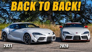 2021 vs 2020 Toyota Supra - Which One Is Better?