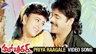 Hello Brother Movie Songs | Priya Raagale Video Song | Nagarjuna | Ramya Krishna | Soundarya