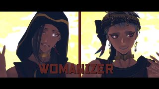 【MMDツイステ】Womanizer【スカラビア】