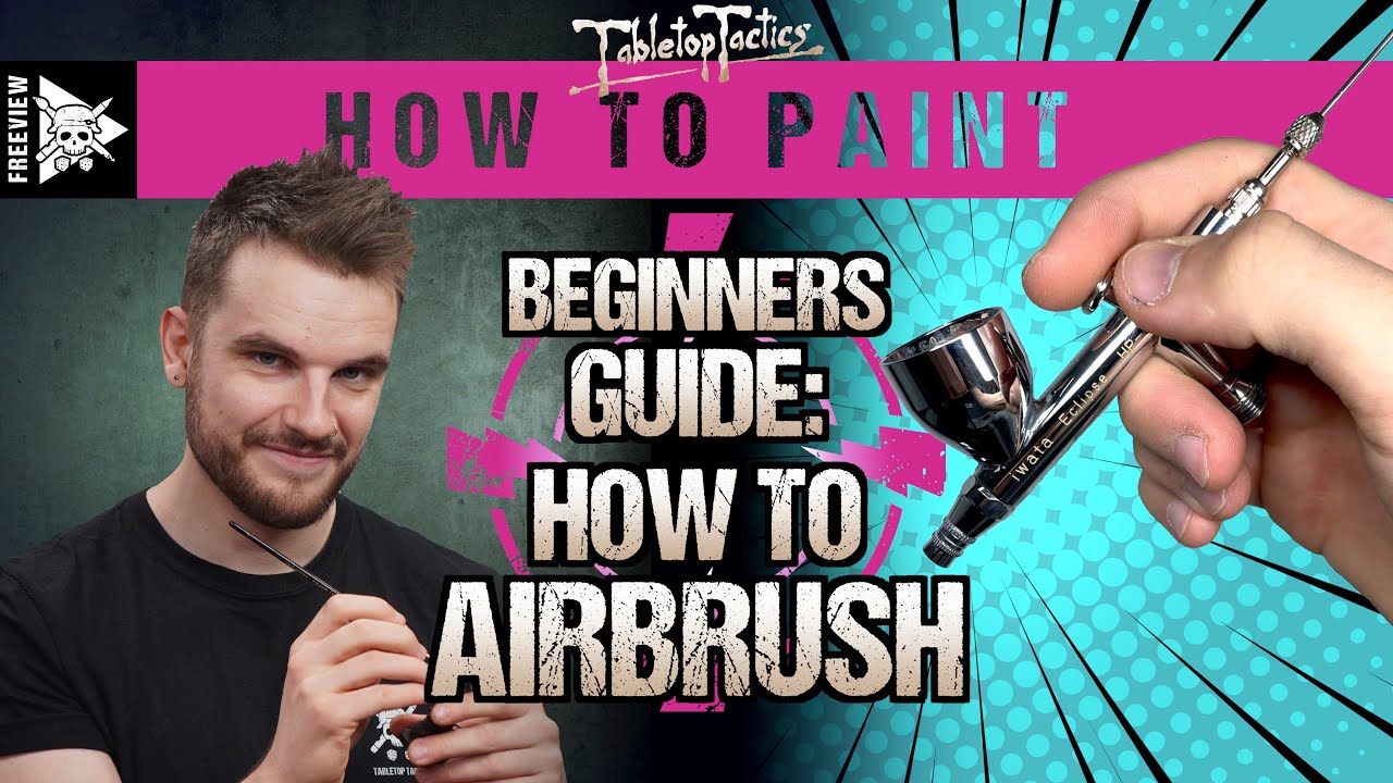 How To Airbrush | Complete Beginners Guide - YouTube