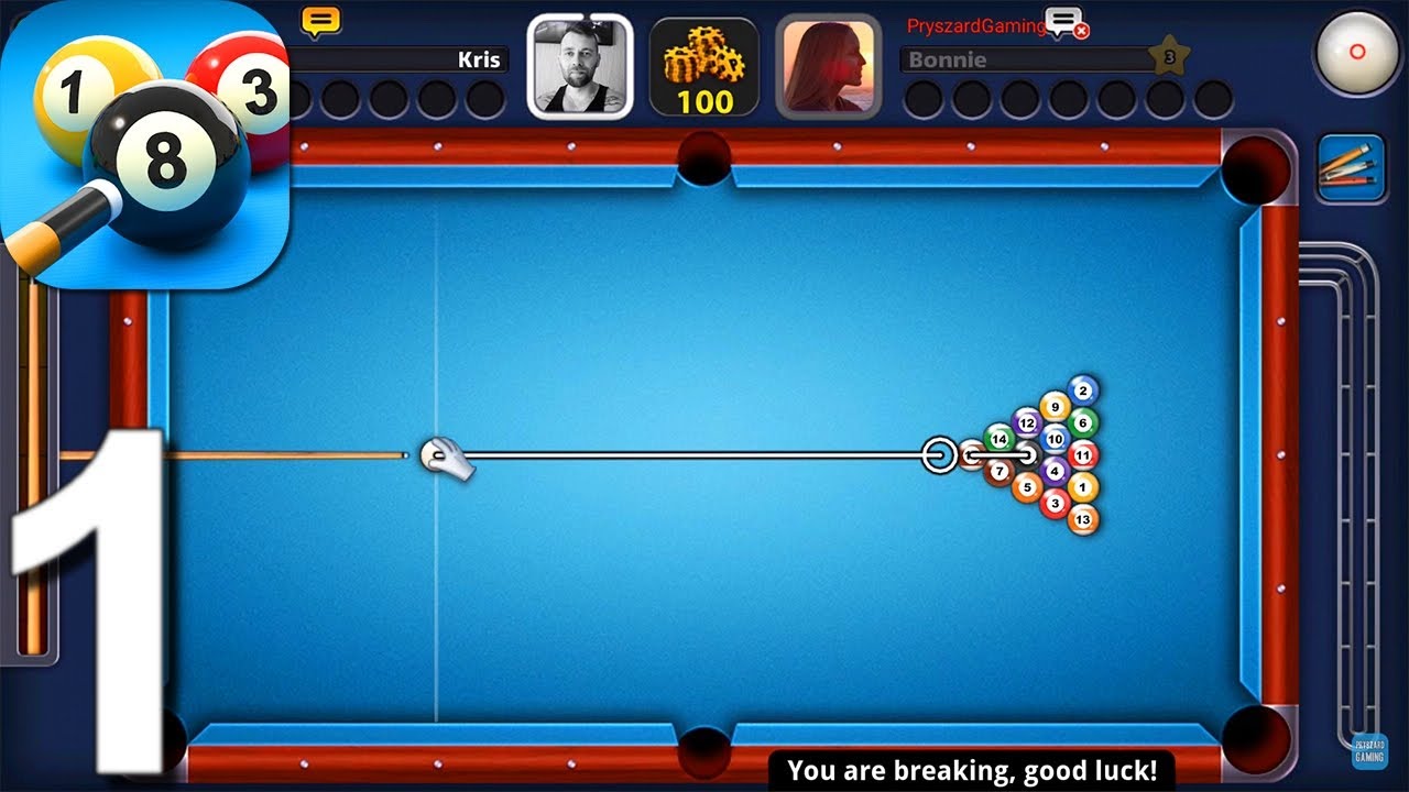 8 Ball Pool Gameplay Walkthrough Part 1 Android Ios Youtube
