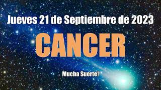 HOROSCOPO CANCER HOY - ESTO TE INTERESA ❤️ AMOR ❤️✅ 21 Septiembre 2023 #horoscopo #cancer #tarot