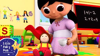 Miss Polly Had a Dolly | Nursery Rhymes for Babies by LittleBabyBum - ABCs and 123s