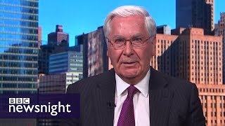 Lord Mervyn King: 'I'm not terribly impressed' by Brexit negotiations - BBC Newsnight