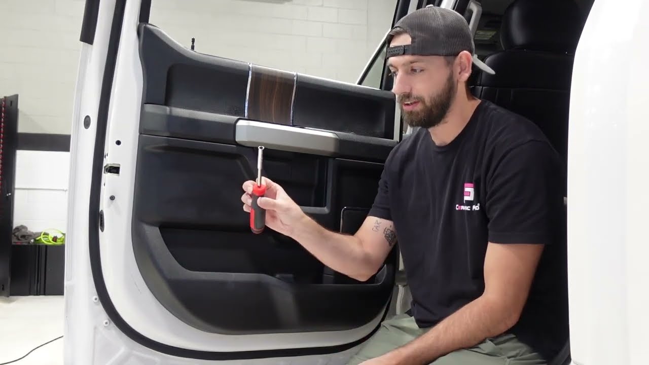 Door Panel Removal: 2015 - 2018 Ford F-150 ( Front & Rear ) - YouTube