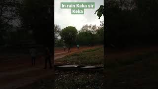 Rain cricket at Tirupati