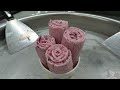 철판 아이스크림 달인 ice cream roll master korean street food