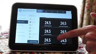 Davis WeatherLink Console Tile Configuration