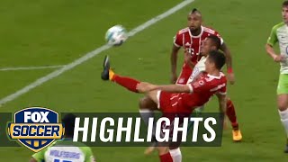 Bayern Munich vs. Wolfsburg | 2017-18 Bundesliga Highlights