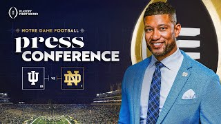 Indiana Postgame Press Conference (12.20.24) | Notre Dame Football