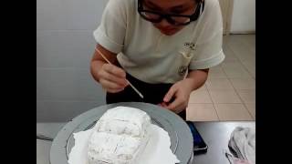 乐师傅的烘焙教室-跑车蛋糕装饰 3D car cake decoration